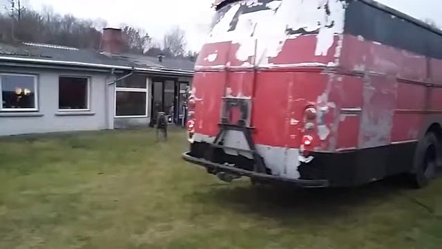Big Dog Drag Racing Denmark. Volvo veteran bus. 1966. Brødrene Repstad Karrosseri.