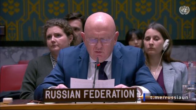 "Отнесите это в СNN или ВВС. Там оценят". В.А.Небензя о качестве председательства США в СовБезе ООН