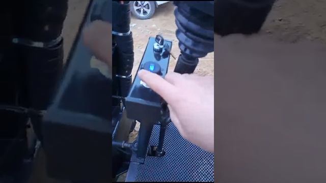 первое видео с моим мини погрузчиком )))