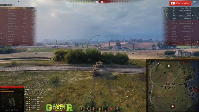 Мир танков. WOT. Бой на T25/2. Взял 9 фрагов и 3.2К урона
