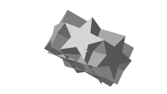 Компас-3D-проект - 5-конечная звезда на шесть сторон