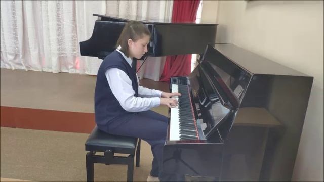 Солопова Эвелина И Фишер Прелюдия и фуга ля минор