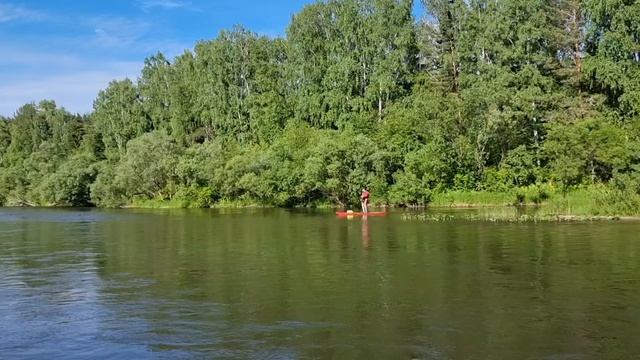 сплав по Мане на сап бордах и пакрафтах, Красноярский край