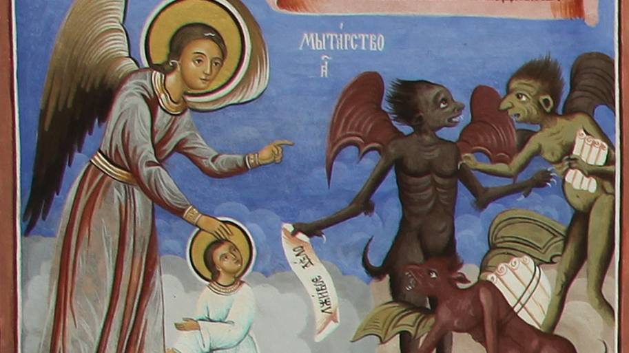 Бесы чувствуют грехи по запаху и нападают на запах по скверным грехам.