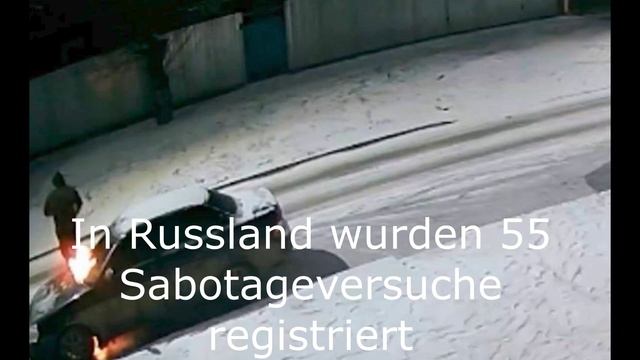 In Russland wurden 55 Sabotageversuche registriert