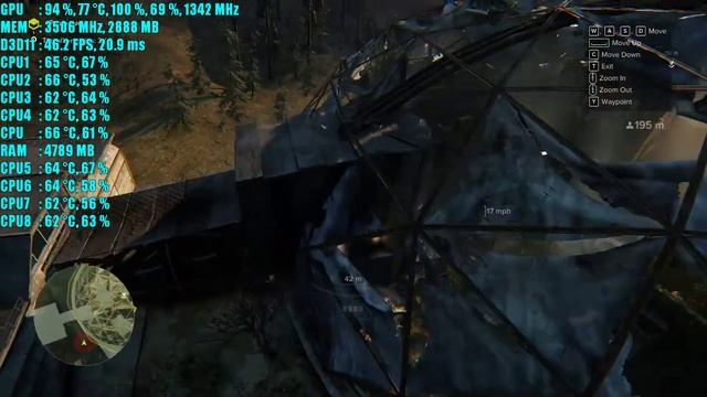 Sniper Ghost Warrior 3 Patch 1 GTX 970 & i7 4790k   1080p   Very High Settings   FRAME RATE TEST
