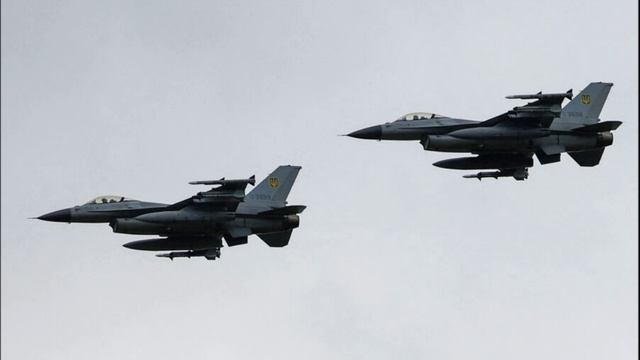 Украинский истребитель F-16 сбили в Запорожской области