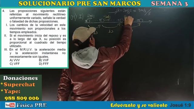 En VIVO :Solucionario Semana 3 (PRE San Marcos)