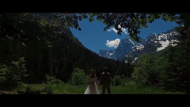 Джафар и Марта. Свадьба в горах. Домбай, июнь 2019