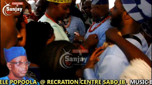CELEBRATION OF LIFE LATE ALHAJI LASISI BAMIDELE POPOOLA AT RECREATION GRAND SABO IB BY SANJAY TV