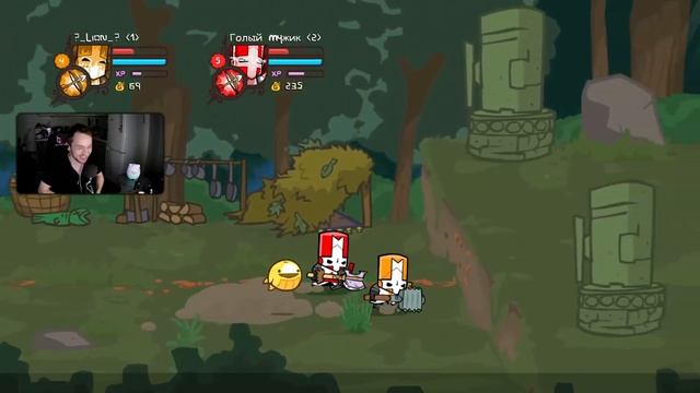 МОРСКОЙ КОТИК И ЧЕРНАЯ МАМБА ➤  CASTLE CRASHERS #2