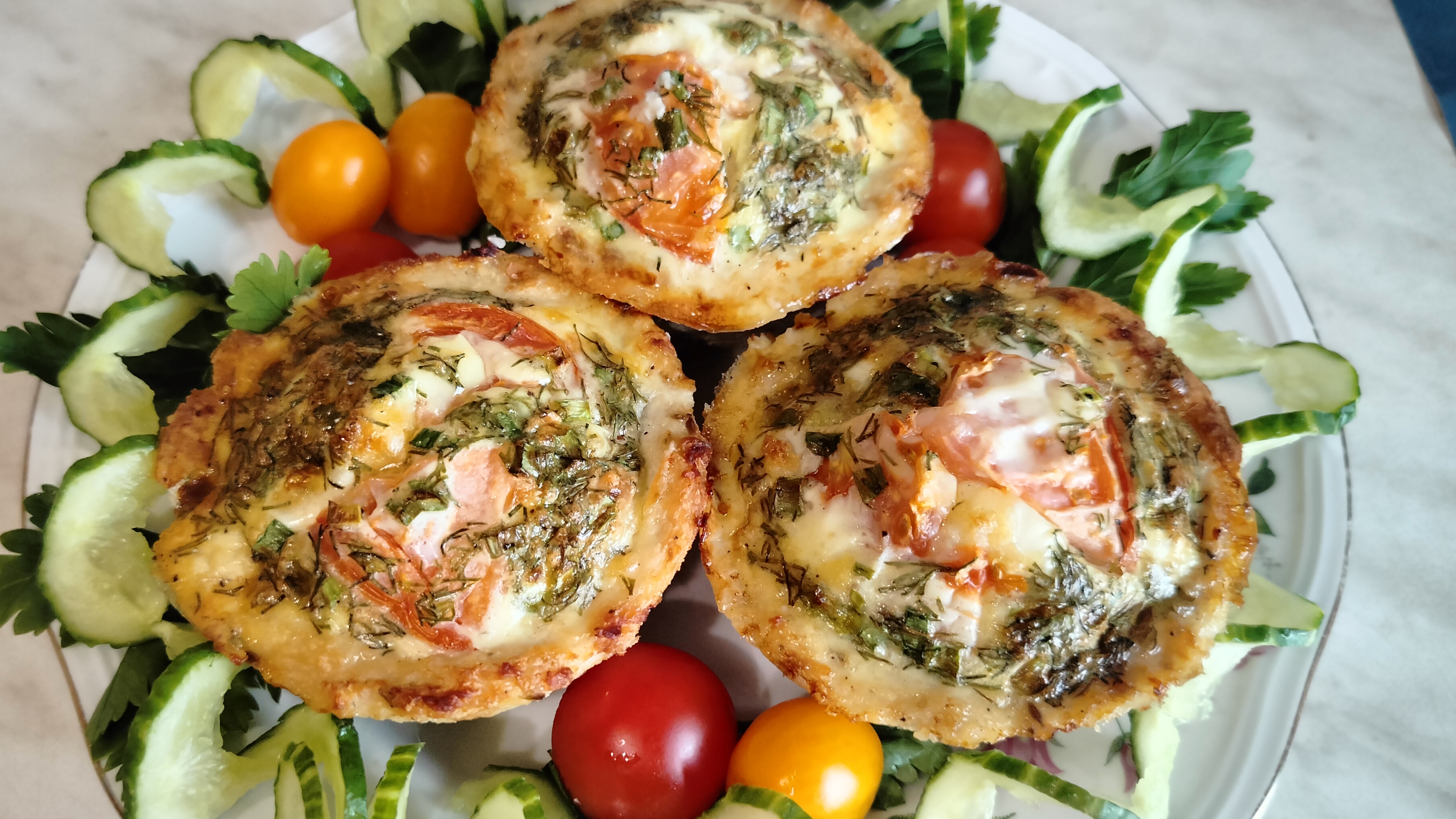 Шикарное праздничное блюдо или горячая закуска.