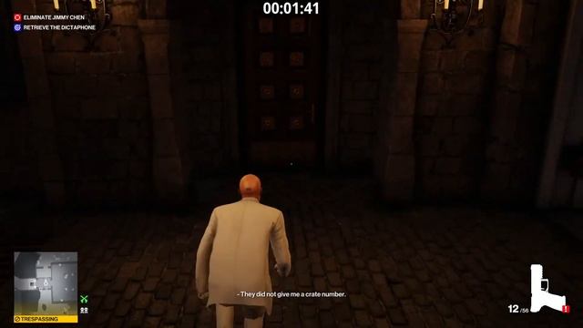 Hitman 3 - Exclusive Target #2 | The Stowaway | Silent Assassin Suit Only | Fiber Wire Only