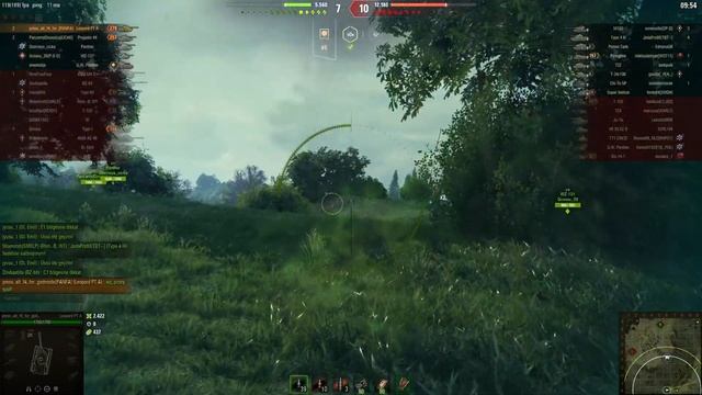 Мир танков. WOT. Бой на Leopard PT А. Взял 8 фрагов и 5.7К урона