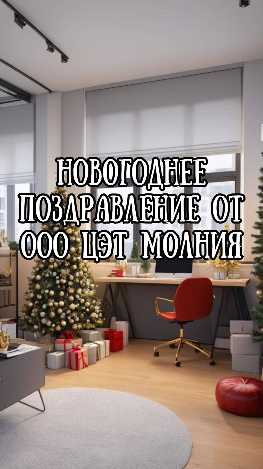 Новогоднее поздравление от ООО ЦЭТ МОЛНИЯ