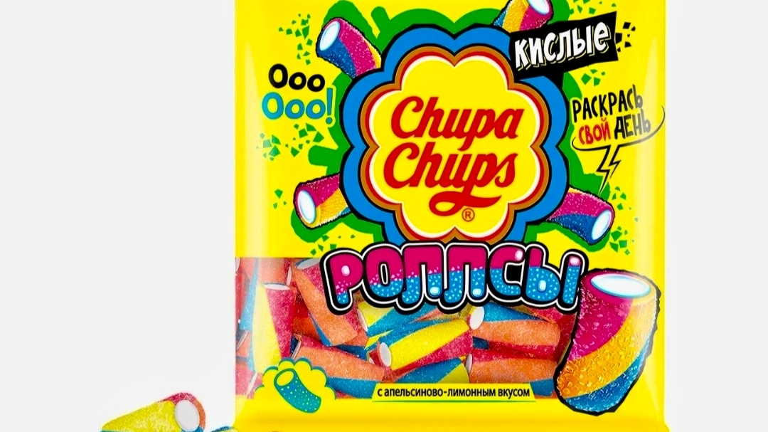 #еда #обзор #рек Мармелад Chupa Chups Роллсы.