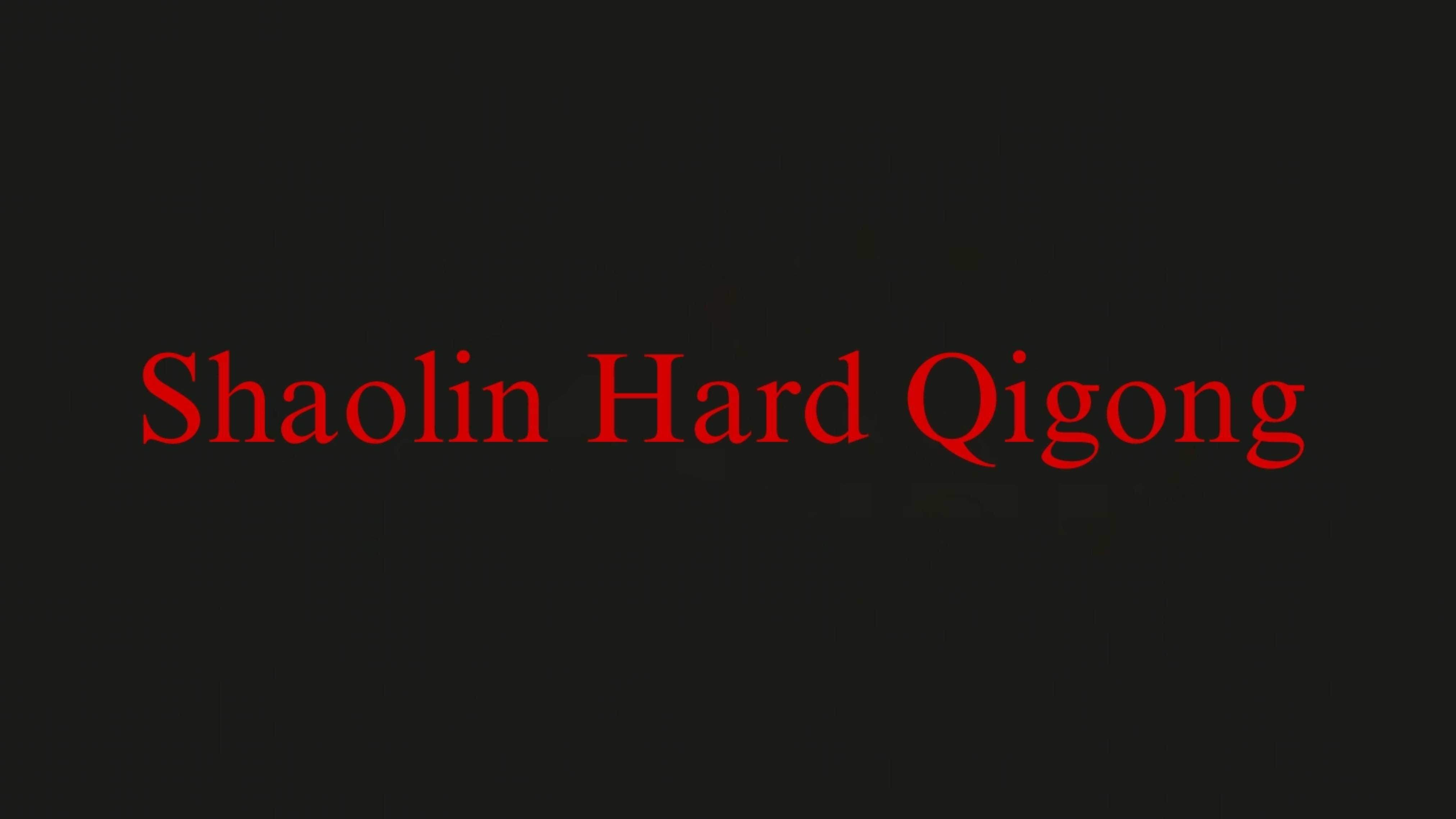 Shaolin Hard Qigong