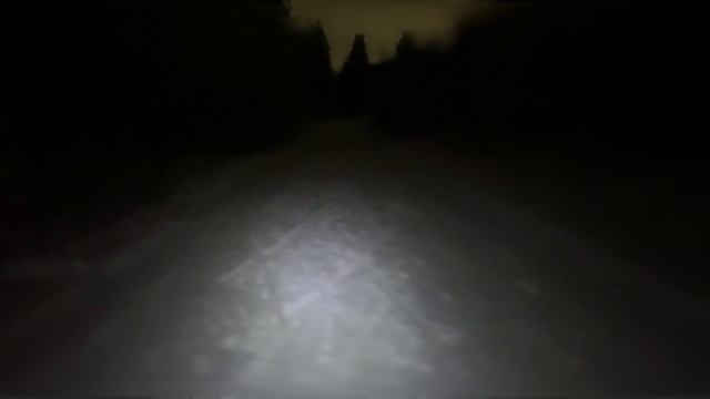 Ночь, лыжи, песня