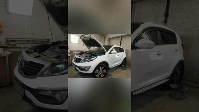 Проект Kia Sportage Diesel turbo восстановление после дтп