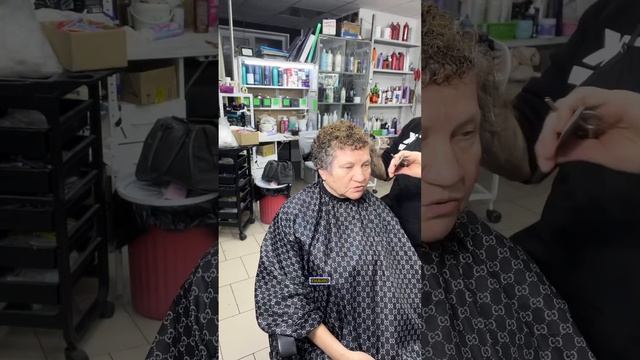 Долговременная укладка на стрижку "Ассиметрия"