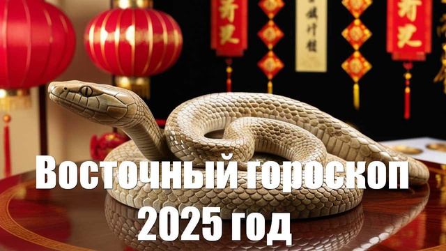 Восточный гороскоп по году рождения на 2025 год