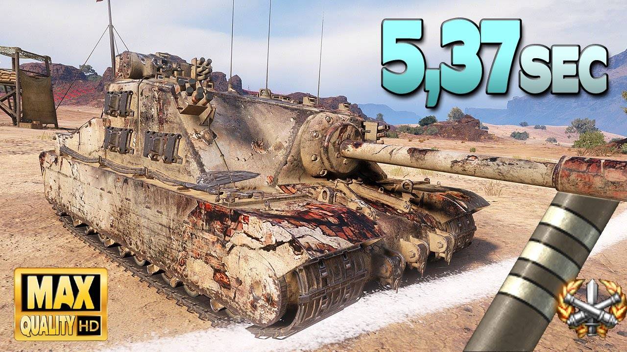 Tortoise: перезарядка 5,37 секунд для игры с монстрами - World of Tanks