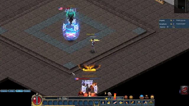 Elite pk (Server volcano lVegetal v BangBlade)conquer online