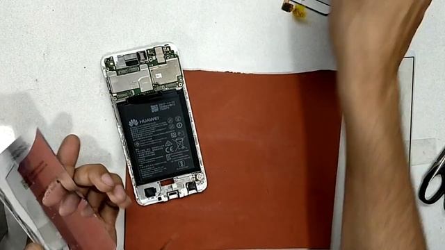 Huawei Honor 7X Crack Touch Glass Only Replacement-Teardown,Battery,Charging port Replacement