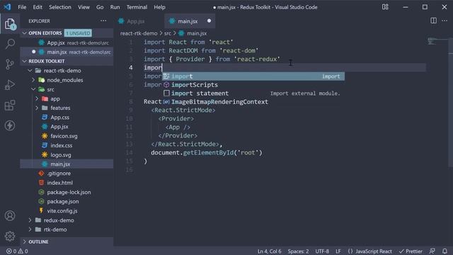 Redux Toolkit Tutorial - 26 - Provider