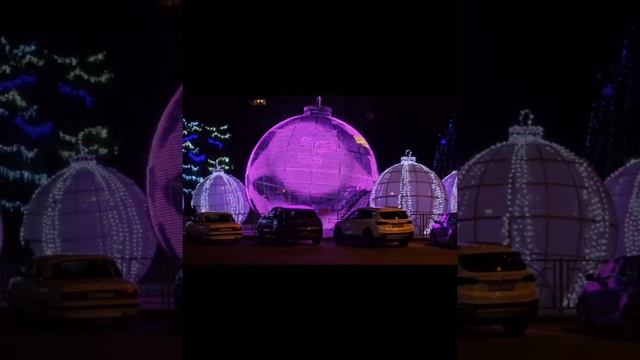 Предновогодняя красота родного города. Ставрополь