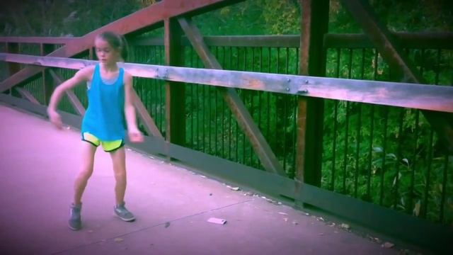 A girl with an incredible dance