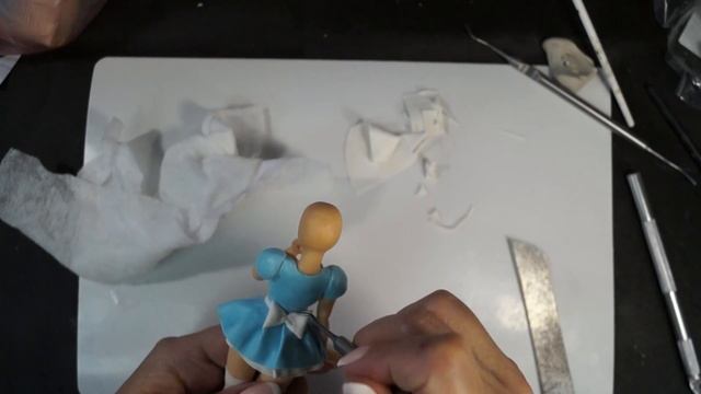 Эротическая фигурка Алиса в стране чудес. Alice in Wonderland Pin-Up action figure