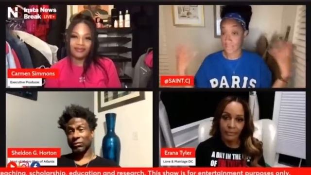 #LAMDC Star Erana Tyler dishes the drama with her castmates with the NStyleAtlanta panel Pt 1