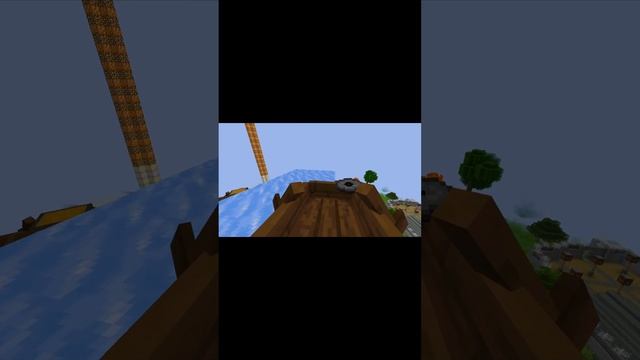 лодка с авто пилотом в #minecraft