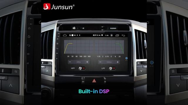Junsun Car Radio For Toyota Land Cruiser 2007-2015 Multimedia Video Player GPS 2 din