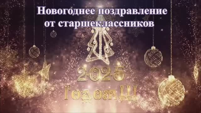 МБОУ Пешковская СОШ - Новогоднее поздравление от 10 и 11 классов