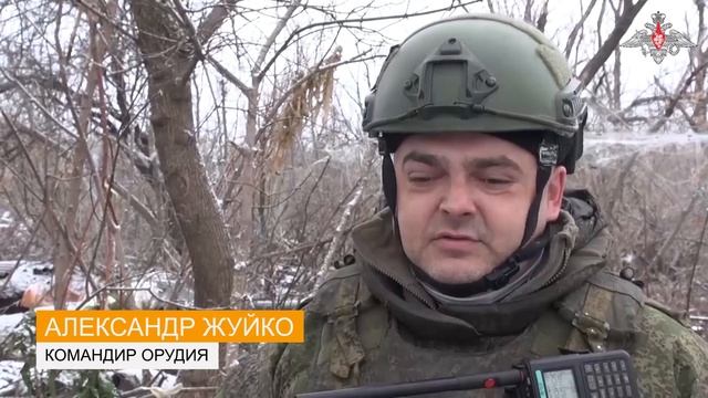 Боевая работа расчета Д-30 ГрВ «Центр»