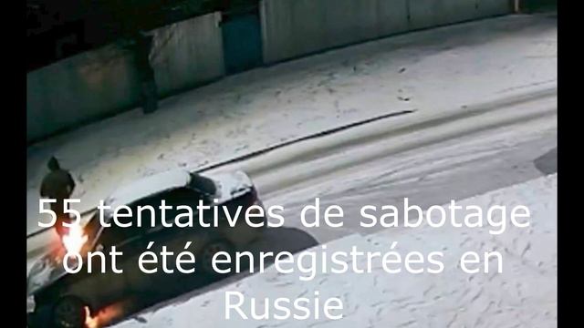 55 tentatives de sabotage ont été enregistrées en Russie