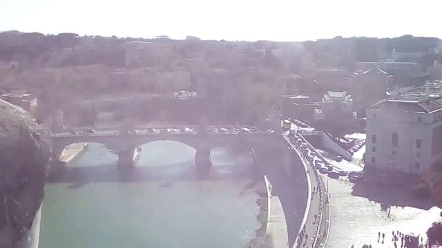 Вид со смотровой площадки Замка Ангела
