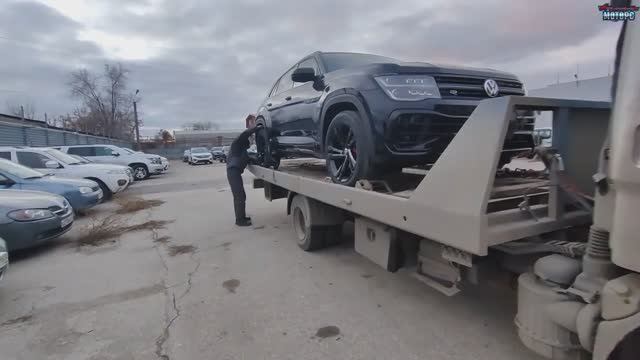 Teramont X - отправили в Таможню