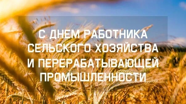 13.10.24 - День работника сельского хозяйства и перерабатывающей промышленности