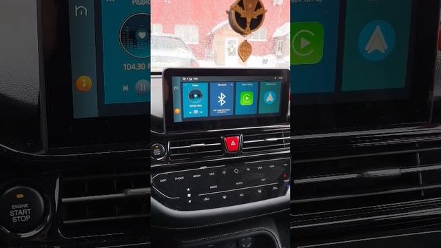 Время запуска Carlinkit Ai Box 8/128 на Москвич 3 #москвич3 #carlinkit #carplay #carplay #android