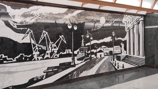 Метро Горный институт. Открытие станции. Первые поезда.