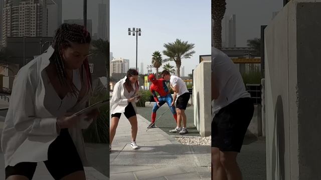 Spiderman saved him