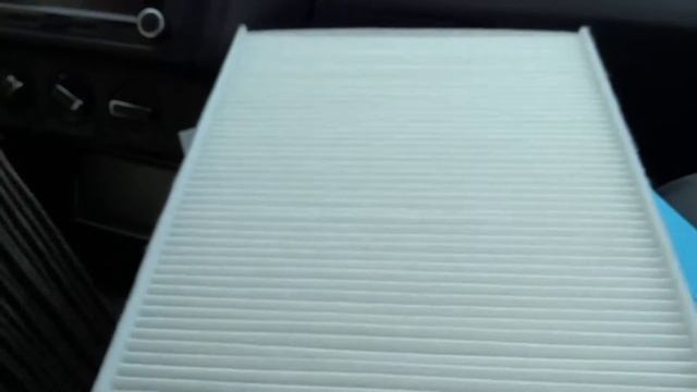 VW Polo Sedan / фильтр салона Filtron K1313, замена