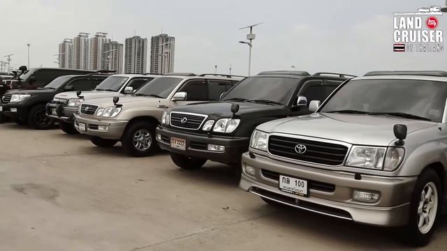 Land cruiser of Thailand meeting at The 42nd Bangkok International Motor Show