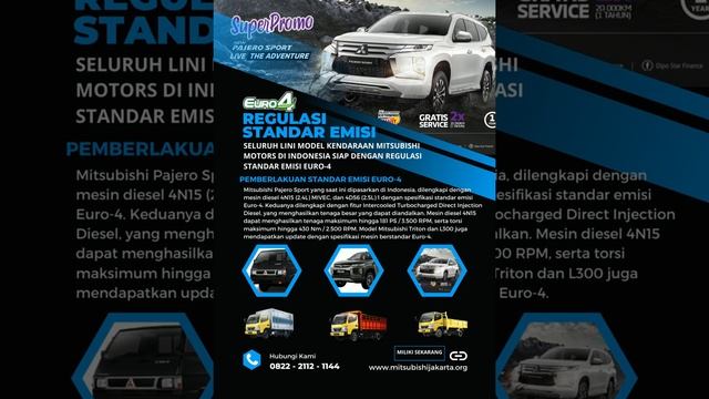 082249760779/regulasi euro4 MITSUBISHI