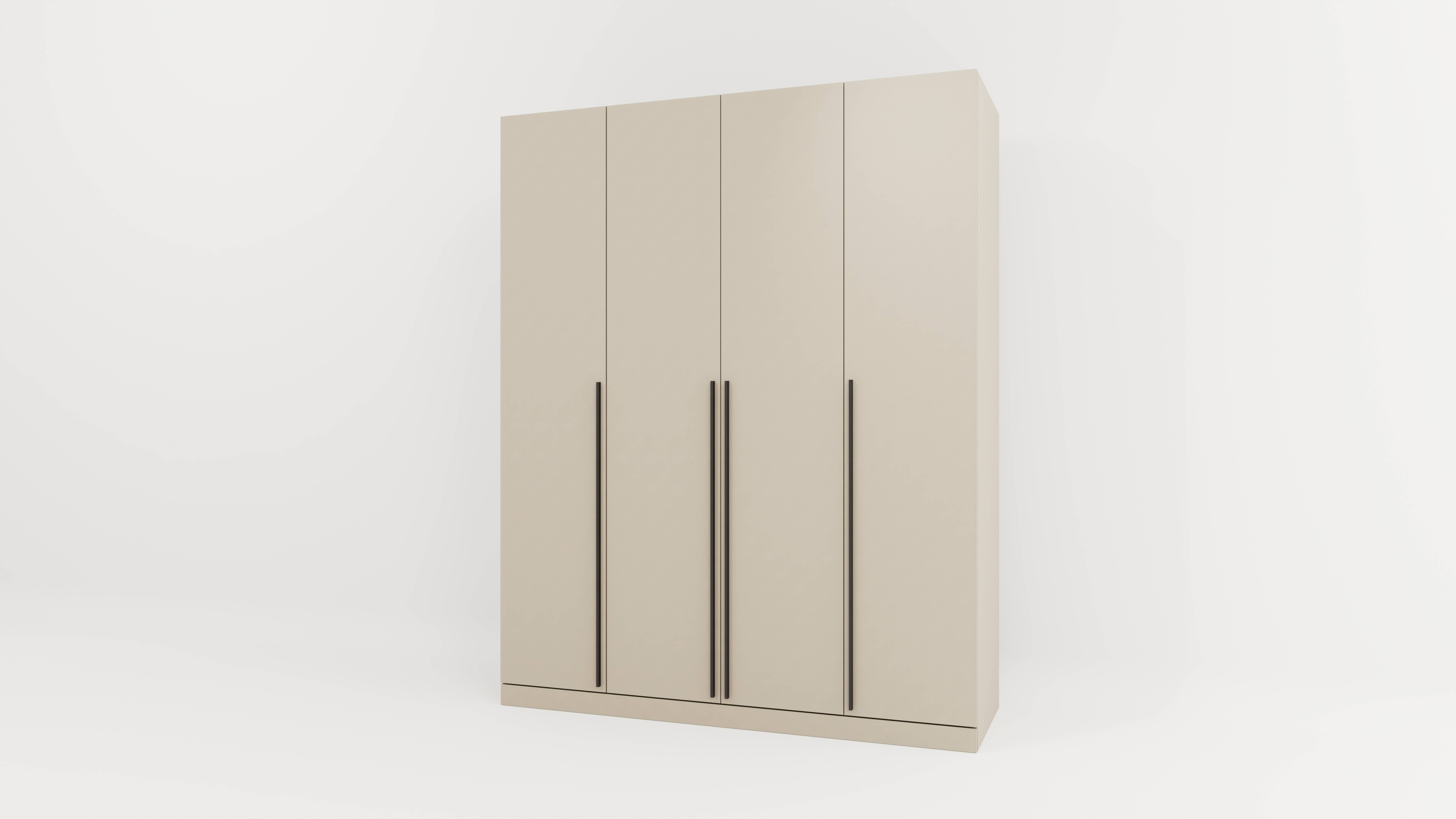 Спальня Николь-24 шкаф четырёхстворчатый в2