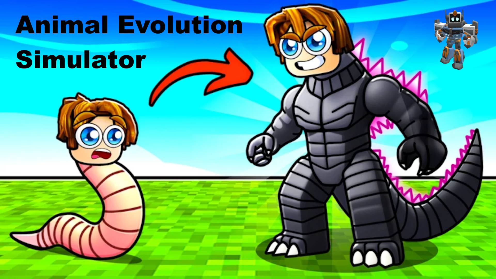 Путь червяка в мир животных в Animal Evolution Simulator