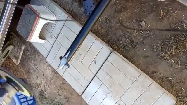 Foton Tunland  делаю ключ для снятия запасного колеса